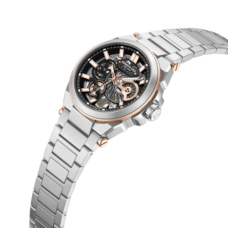 Kenneth Cole Gents Stainless Steel Automatic Watch KCWGY0065605