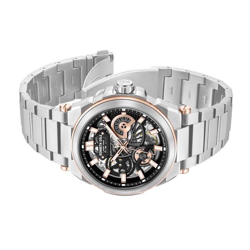 Kenneth Cole Gents Stainless Steel Automatic Watch KCWGY0065605