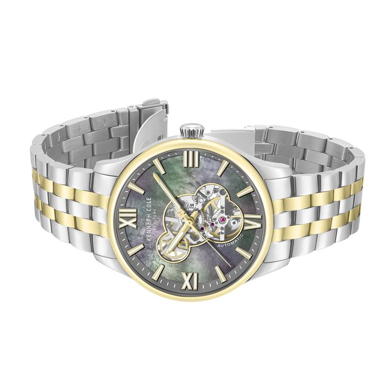 Kenneth Cole Gents Stainless Steel Carneige Automatic Watch KCWGY0089104