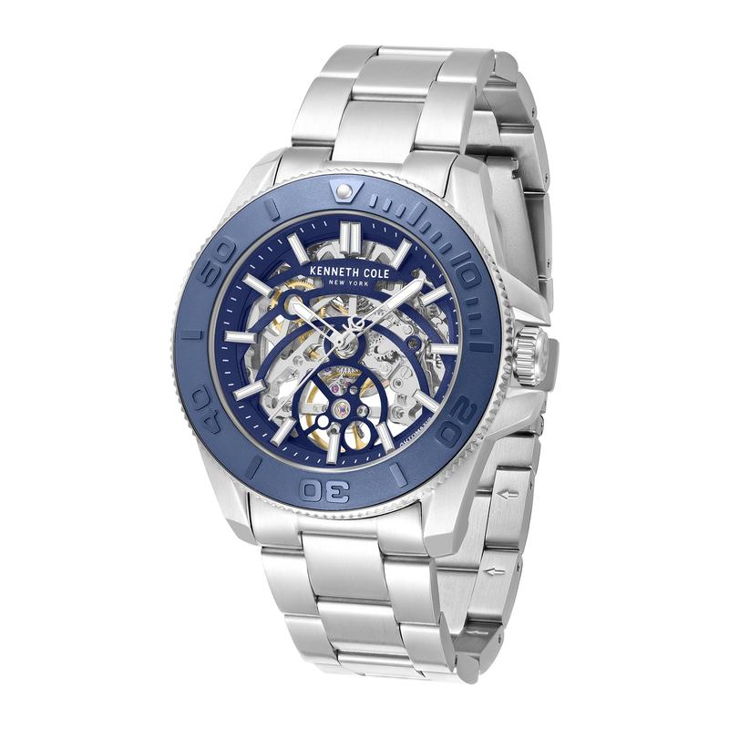 Kenneth Cole Gents Stainless Steel Highline Automatic Watch KCWGY0076501