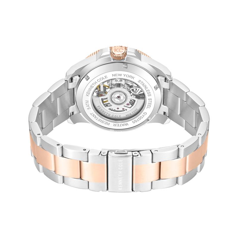 Kenneth Cole Gents Stainless Steel Highline Automatic Watch KCWGY0076503