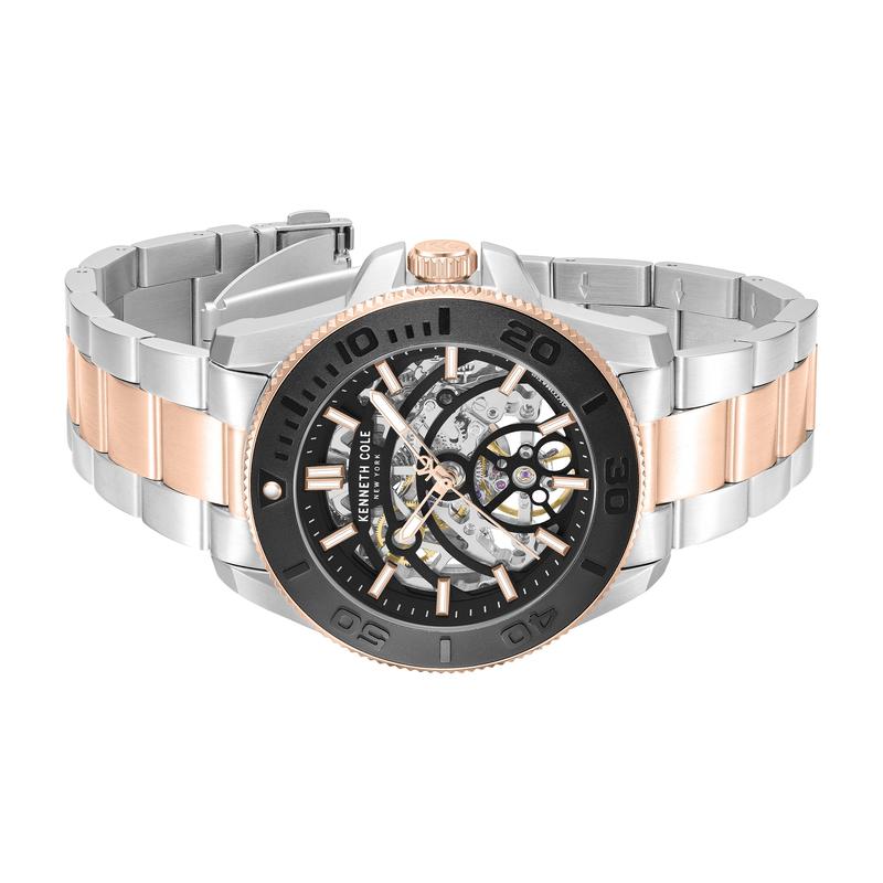 Kenneth Cole Gents Stainless Steel Highline Automatic Watch KCWGY0076503