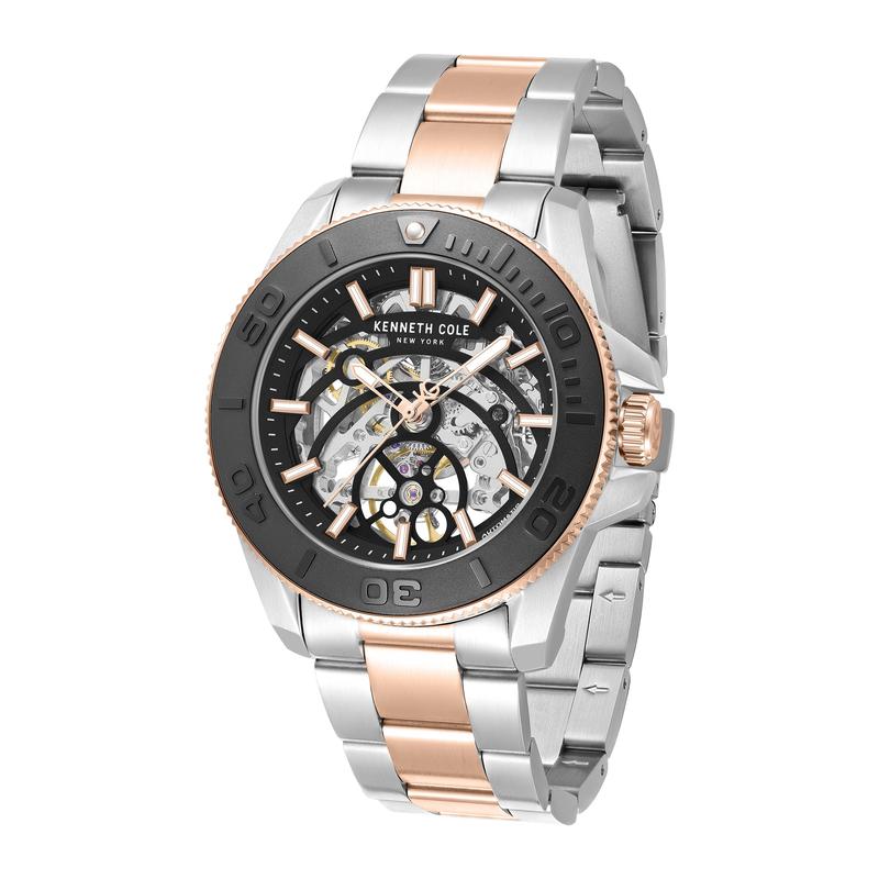 Kenneth Cole Gents Stainless Steel Highline Automatic Watch KCWGY0076503