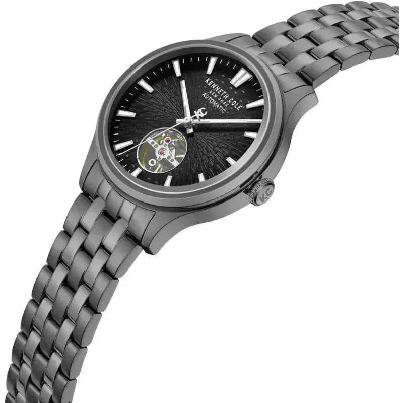 Kenneth Cole Newport Men's Automatic Open Heart Watch