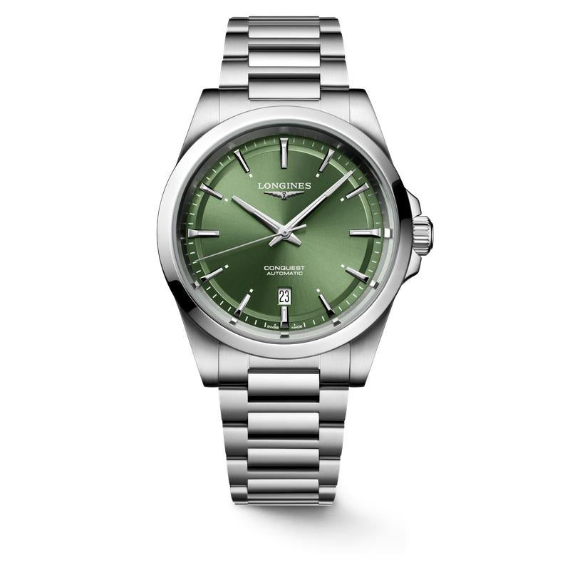 Longines Conquest L3.830.4.02.6 Automatic Watch Green Dial