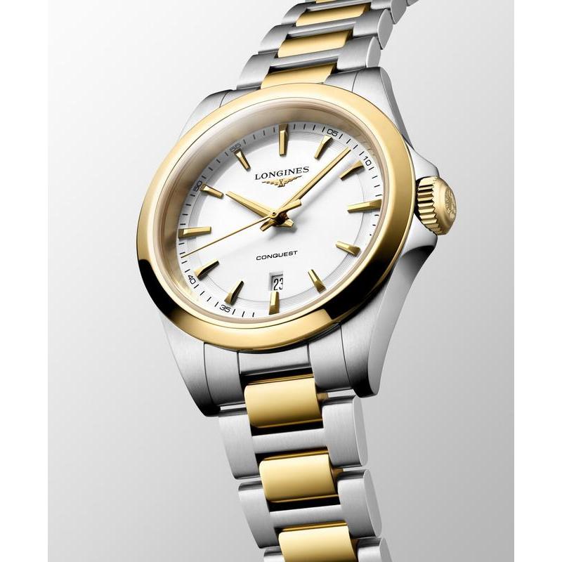 Longines Conquest Quartz 30mm Watch L3.350.3.12.7