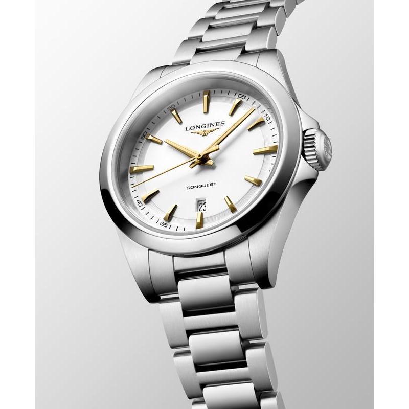 Longines Conquest Quartz 30mm Watch L3.350.4.12.6