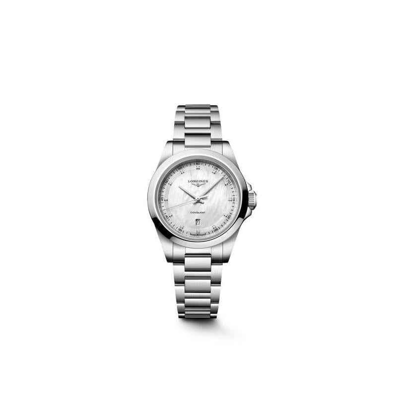 Longines Conquest Quartz 30mm Watch L3.350.4.87.6