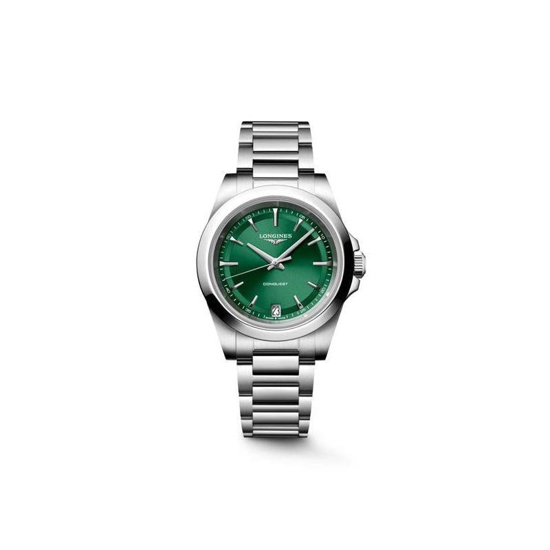 Longines Conquest Quartz 34mm Watch L3.460.4.09.6