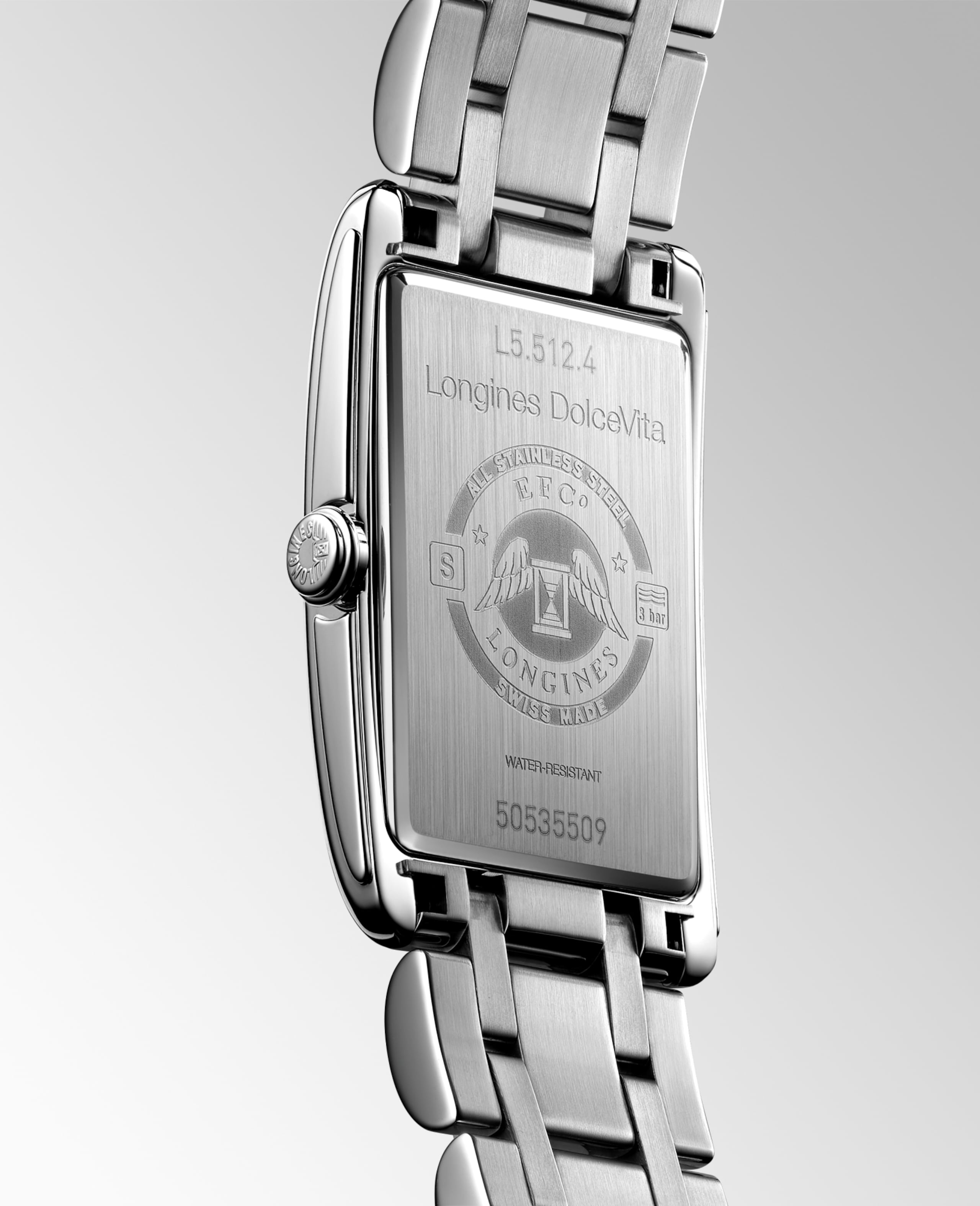 Longines DolceVita L5.512.4.75.6 Quartz Watch White Dial