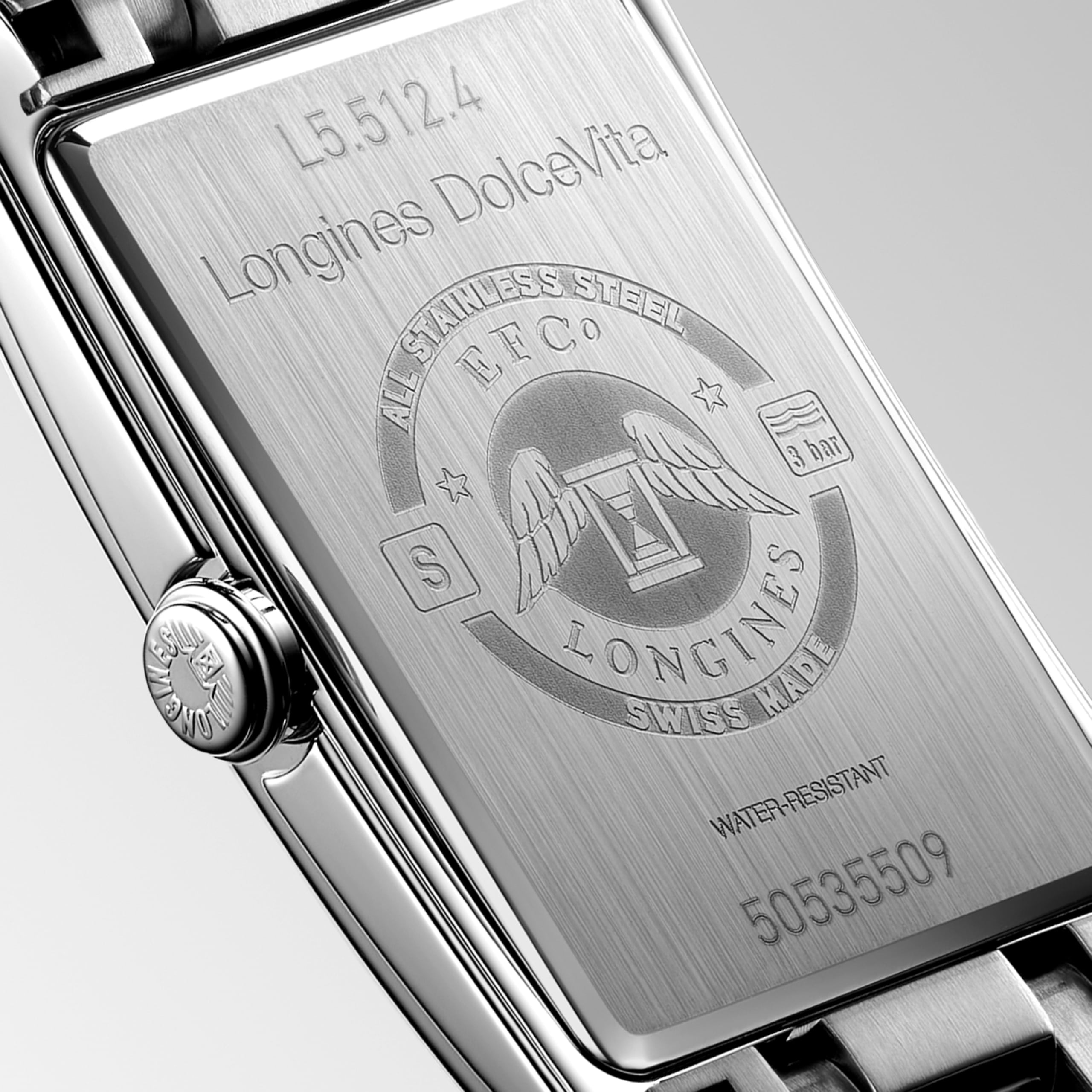Longines DolceVita L5.512.4.75.6 Quartz Watch White Dial