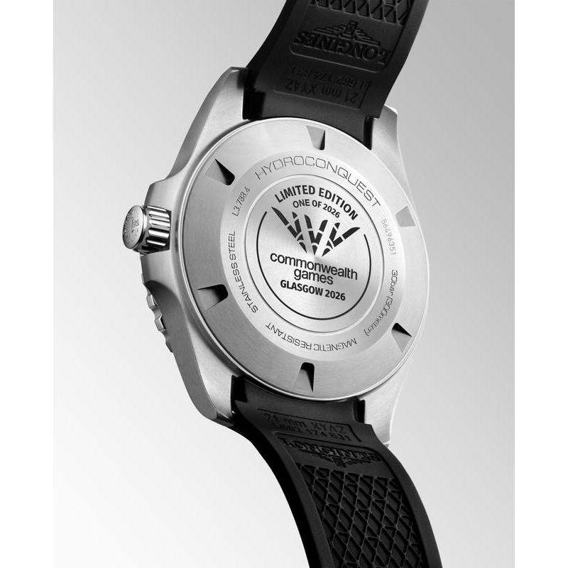 Longines HydroConquest 2026 Commonwealth Games Automatic 42mm Watch L3.788.4.09.9