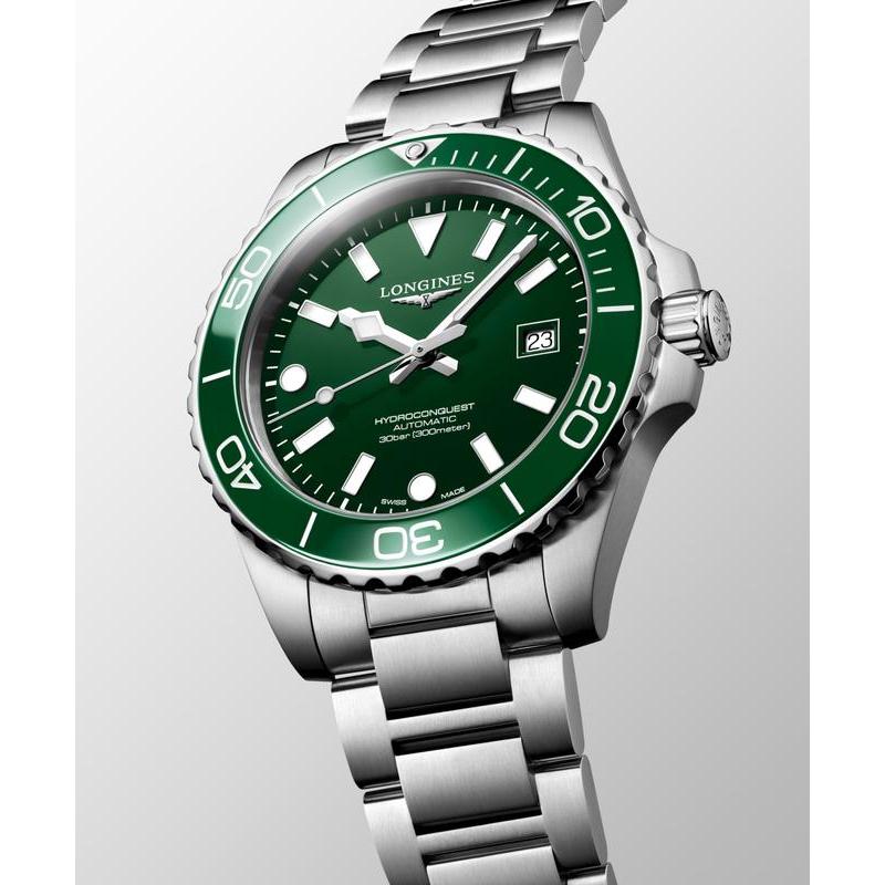 Longines HydroConquest Automatic 42mm Dive Watch L3.788.4.06.6