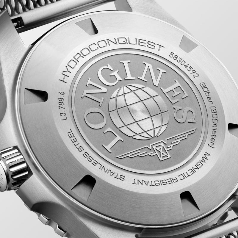 Longines HydroConquest Automatic 42mm Dive Watch L3.788.4.99.6