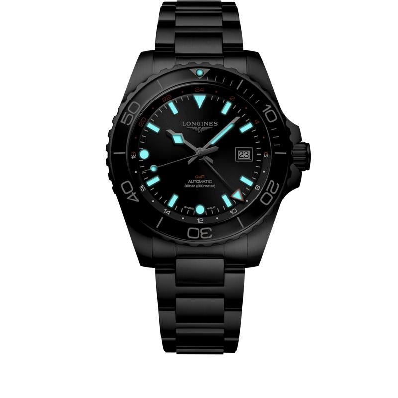 Longines HydroConquest GMT Automatic Watch L3.890.4.56.6