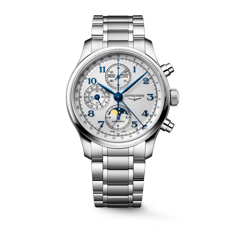 Longines Master Collection Chrono Moonphase Watch L2.962.4.73.6