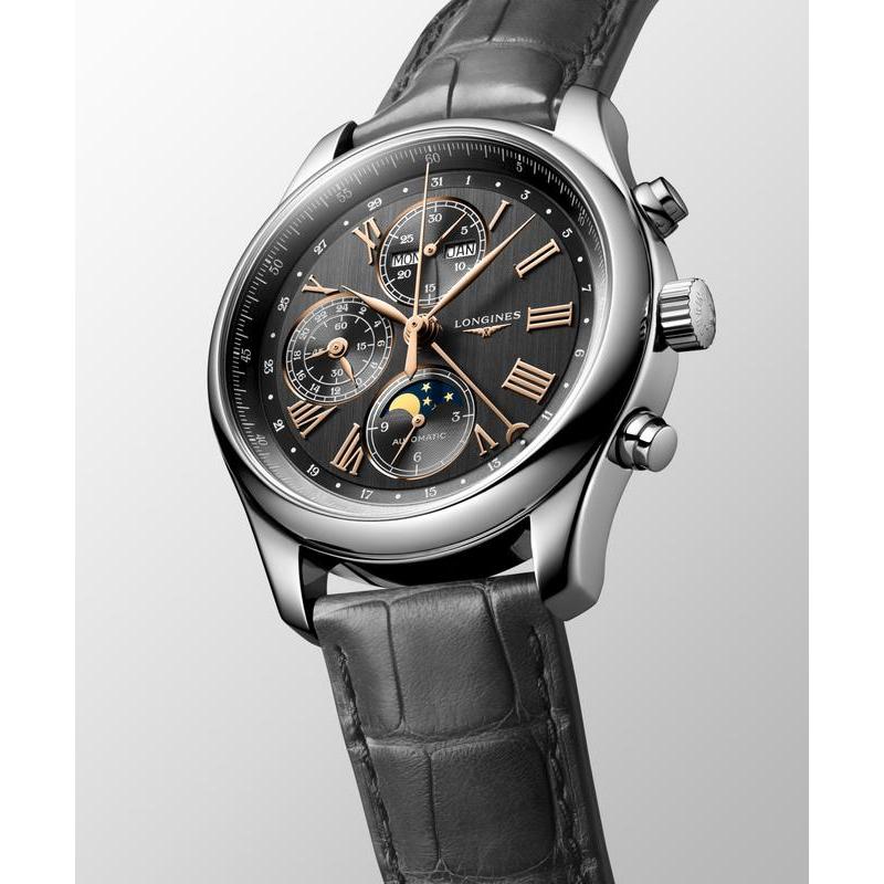 Longines Master Collection L2.773.4.61.2 Men's Automatic Watch Anthracite Dial