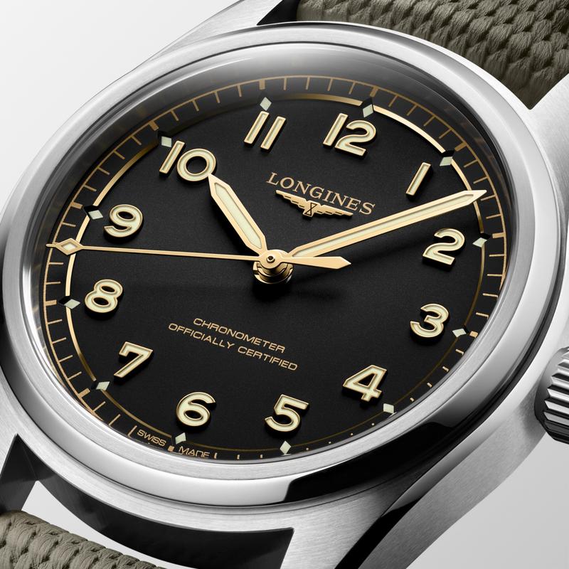 Longines Spirit Pilot Automatic Watch L3.809.4.53.9