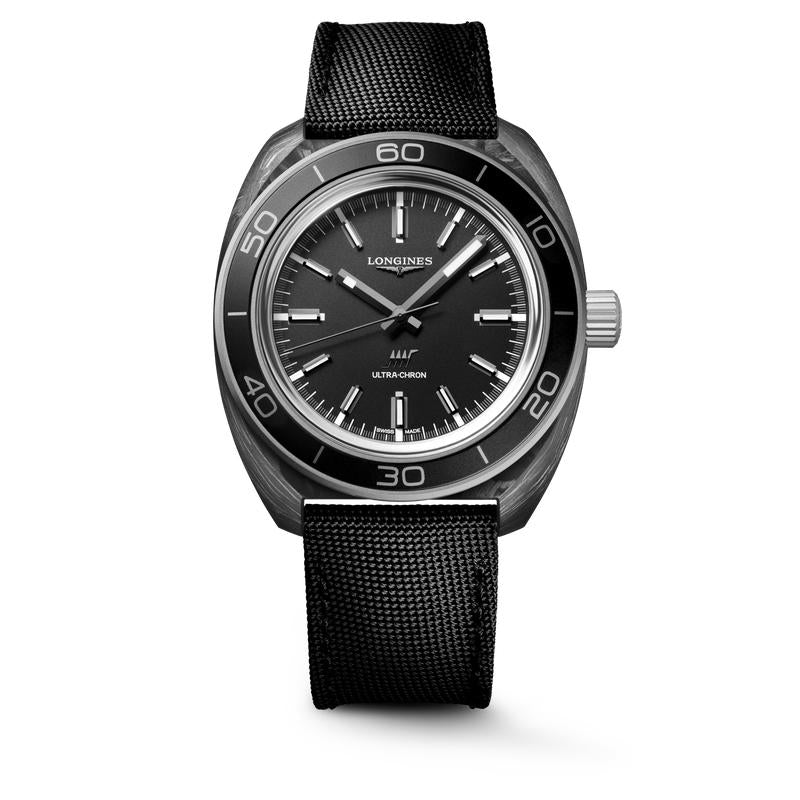 Longines Ultra-Chron L2.839.4.52.2 Men's Automatic Watch Anthracite Dial