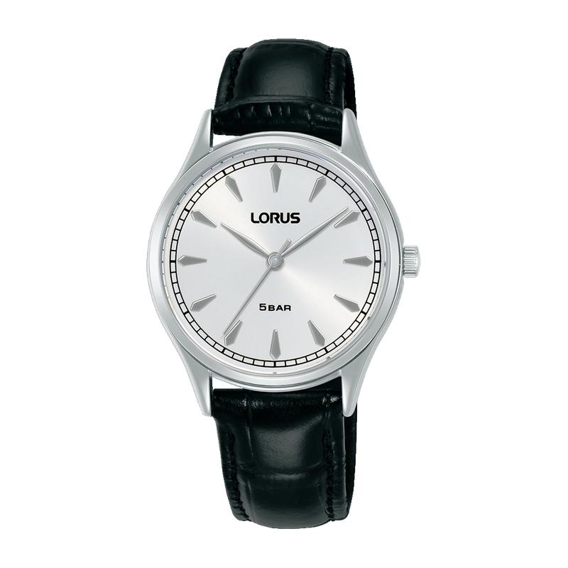Lorus Classic RG297YX9 Women's 32mm Quartz Watch Silver White Sunray Dial