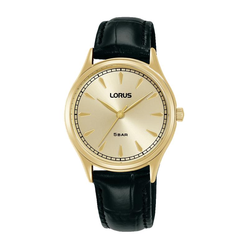 Lorus Classic RG298YX9 Women's 32mm Quartz Watch Light Champagne Sunray Dial
