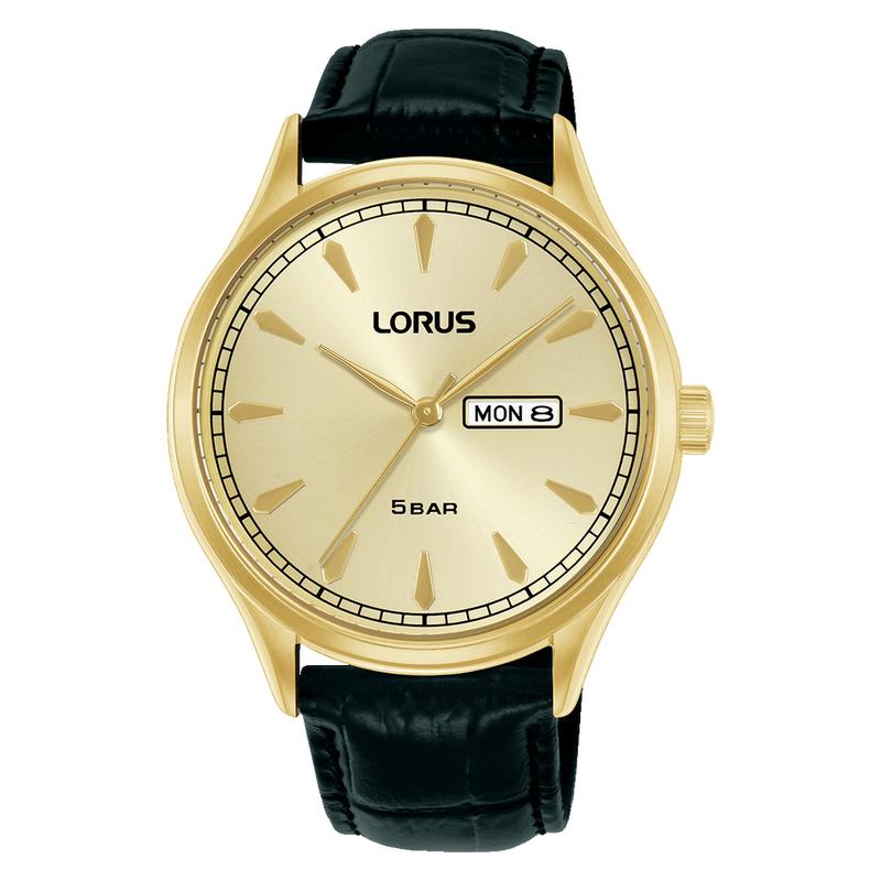 Lorus Classic Sunray Champagne Dial Men's Watch