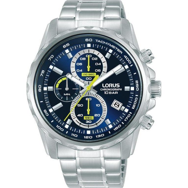 Lorus Gents Sport Blue Dial Multifunction Watch