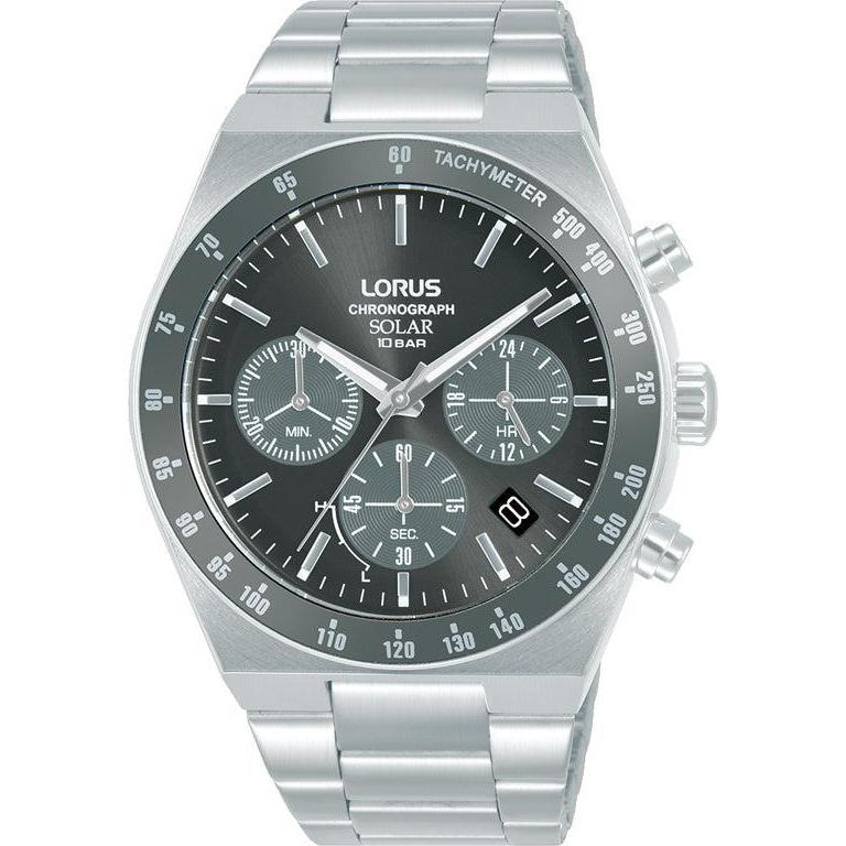 Lorus Gents Sport Grey Dial Multifunction Watch
