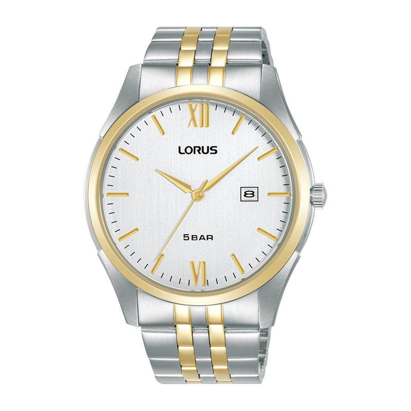 Lorus Gents White 3 Hands Watch