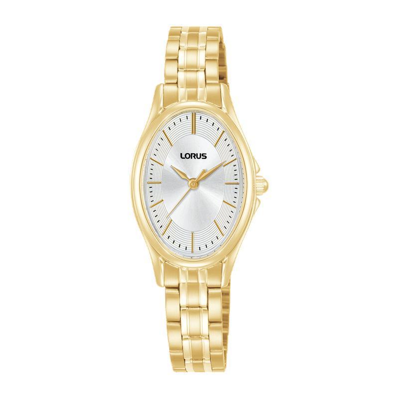 Lorus RRX88JX9 Women's 22mm Quartz Watch Silver White Sunray Dial