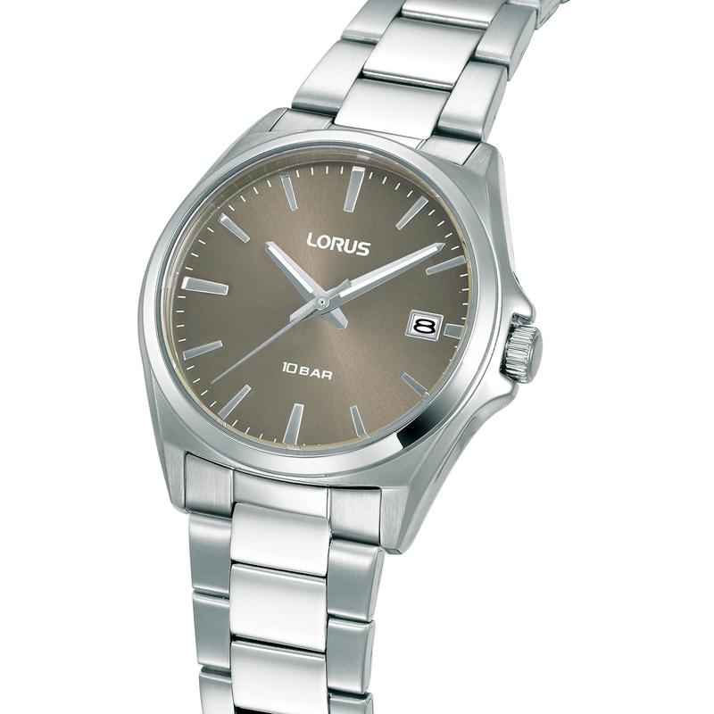 Lorus Sports RH961SX9 Women's 34mm Quartz Watch Light Earth Sunray Dial