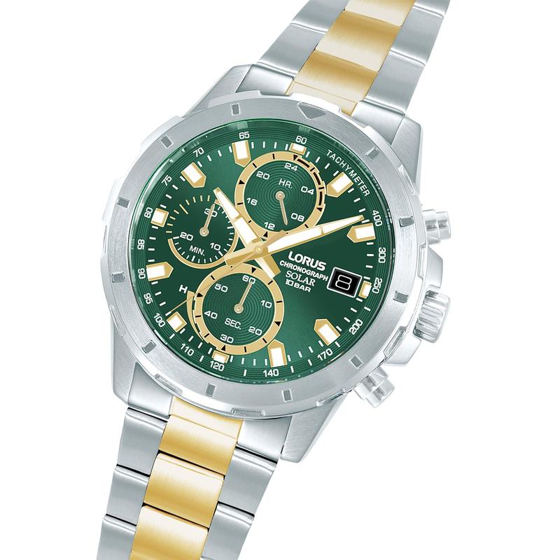 Lorus Sports Solar Chronograph Watch
