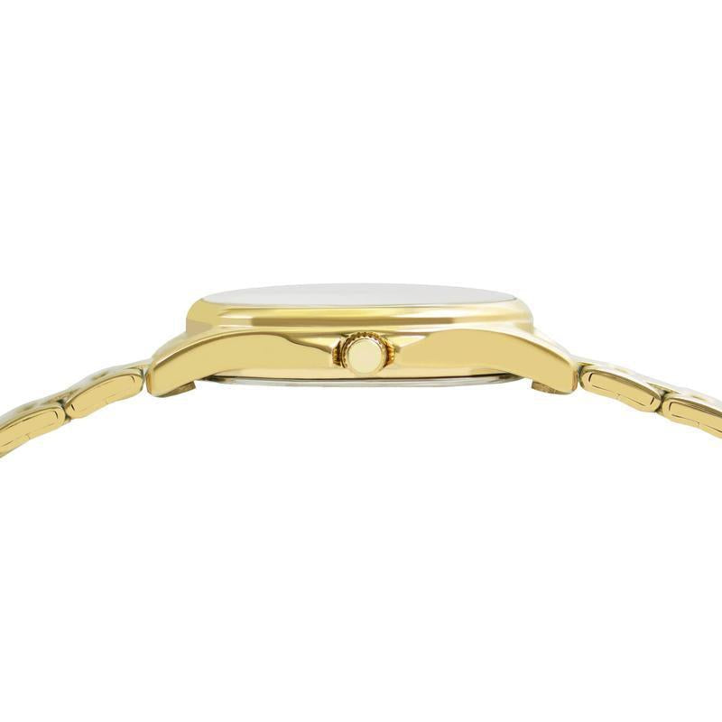 Lorus Women's Quartz Watch Silver White Sunray Dial