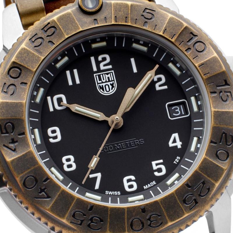 Luminox 1300 Series Men's Adventure Watch Brown Leather - XL.1301.LG
