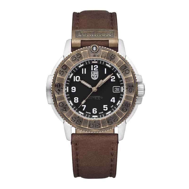 Luminox 1300 Series Men's Adventure Watch Brown Leather - XL.1301.LG