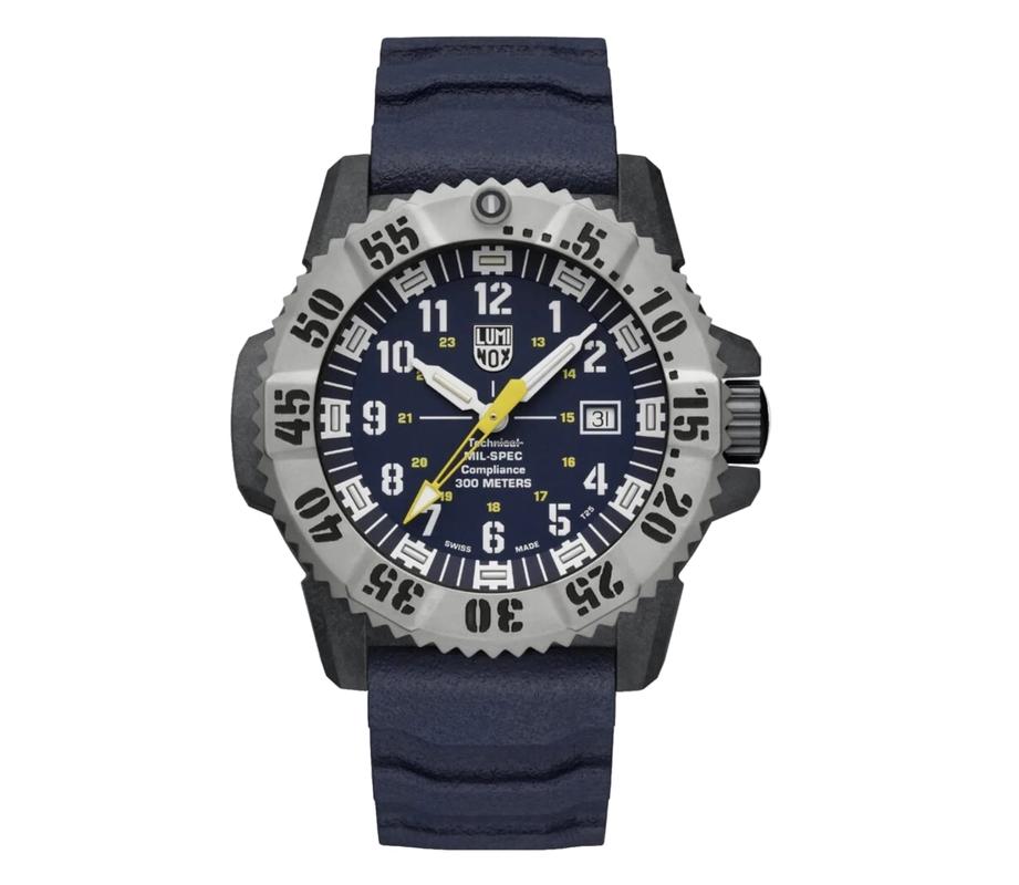 Luminox Carbon Blue Rubber Quartz Watch