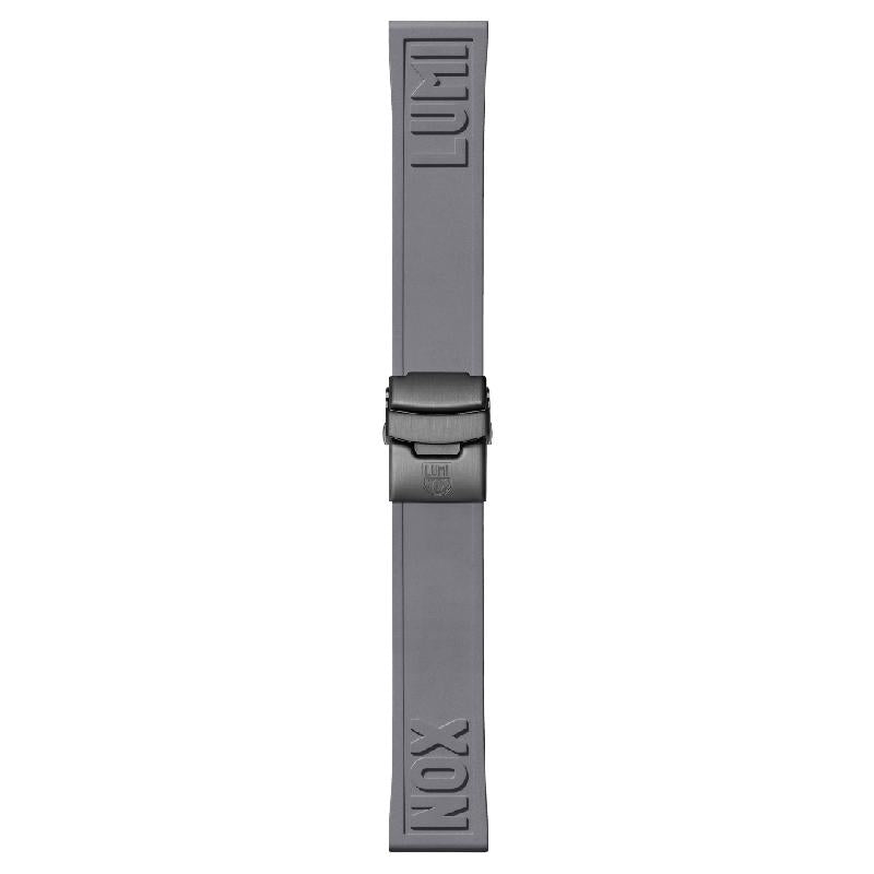 Luminox Grey Premium Nitrile Rubber Watch Strap 24mm