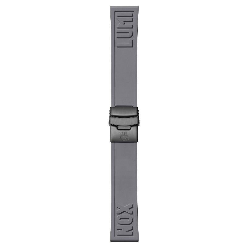 Luminox Grey Premium Nitrile Rubber Watch Strap 24mm