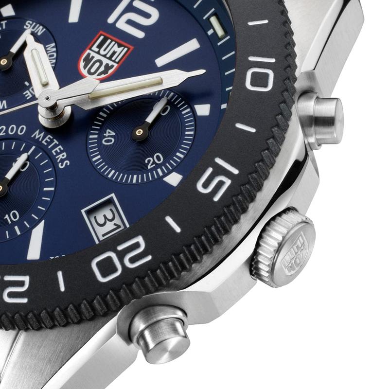Tiger Pacific Diver 3144 Quartz Watch Blue Dial