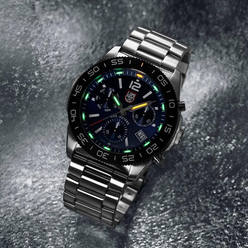 Tiger Pacific Diver 3144 Quartz Watch Blue Dial