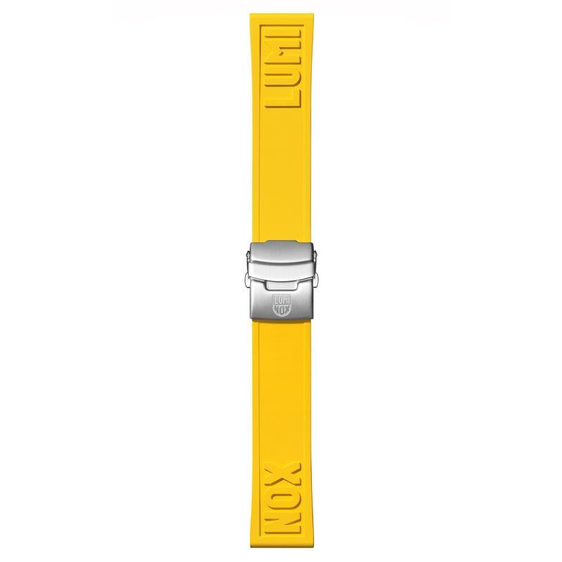 Luminox Yellow Rubber Watch Strap 24mm