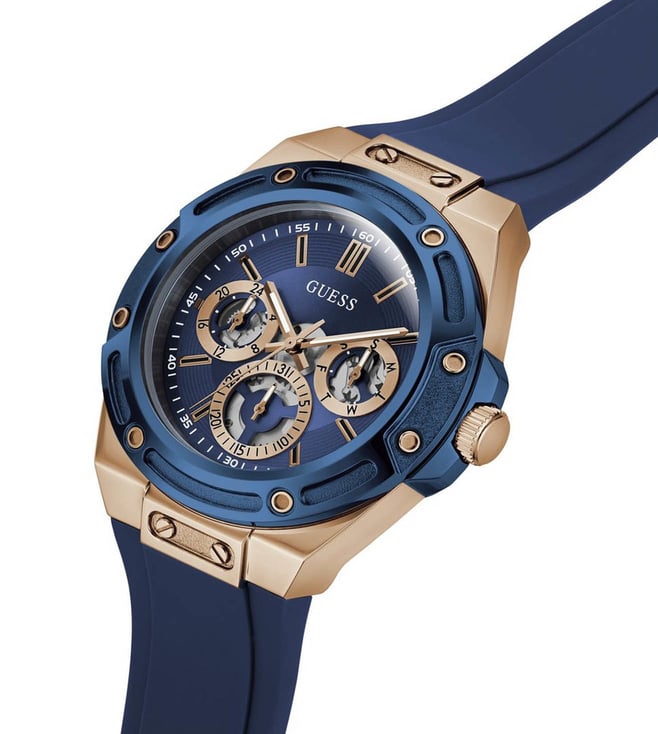 Guess Carver Men's Multifunction Watch Rose Gold