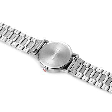 Mondaine Classic Stainless Steel Analogue Watch