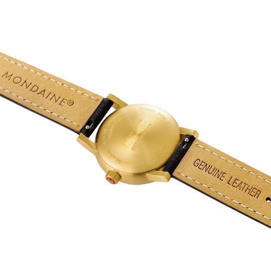 Mondaine Golden Evo2 Classic Analogue Watch