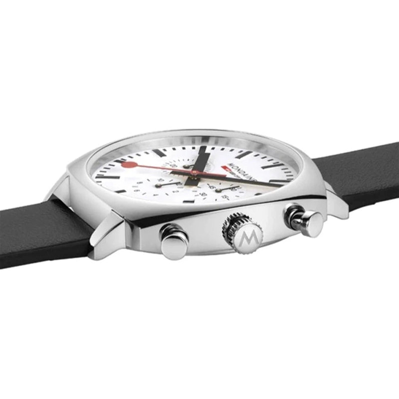 Mondaine Grand Cushion Chrono Watch 41mm