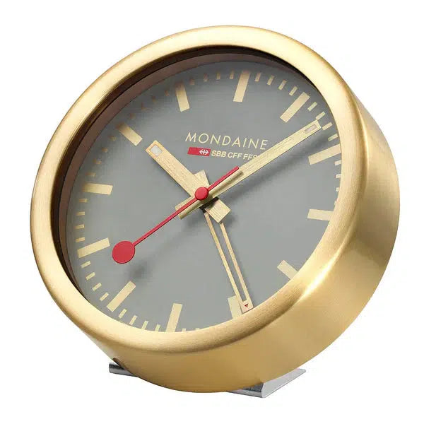 Mondaine Mini Wall Clock and Alarm 12.5cm