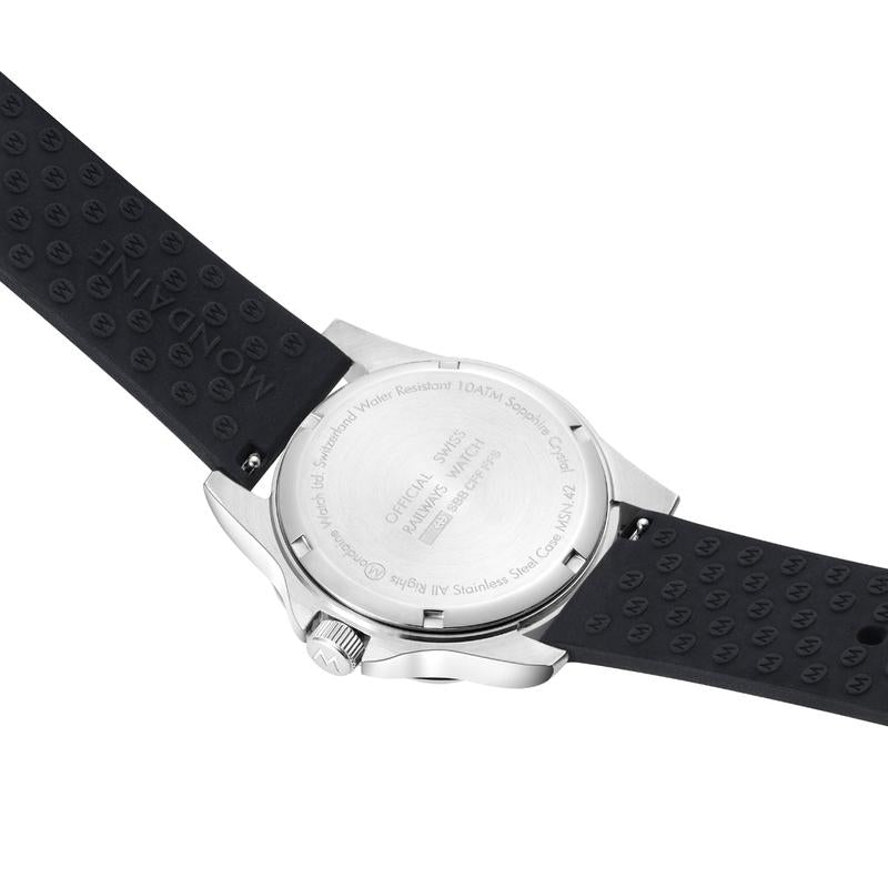 Mondaine Numeri Black 42mm Watch