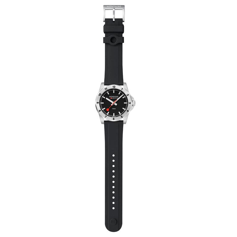 Mondaine Numeri Black 42mm Watch