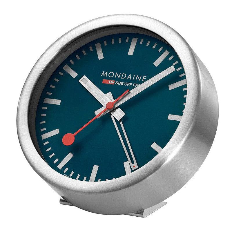 Mondaine Table & Alarm Clock 12.5cm