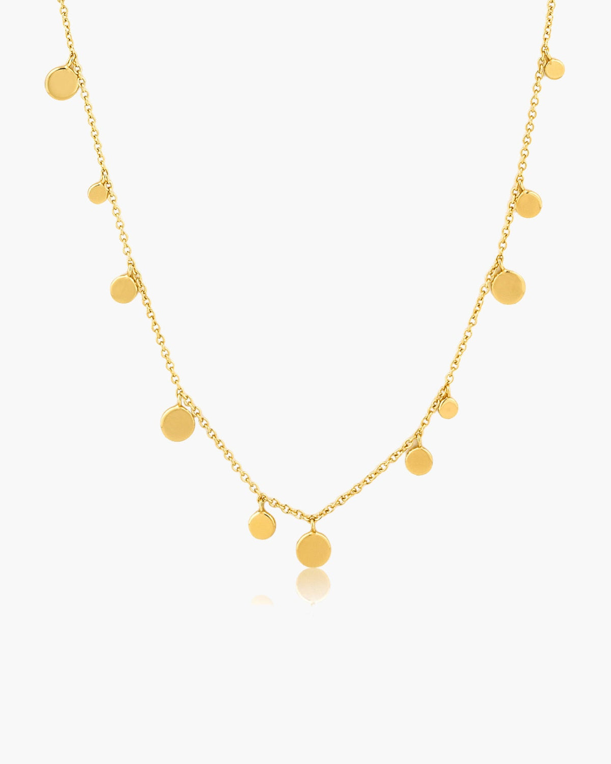 Ania Haie Geometry Mixed Discs Necklace
